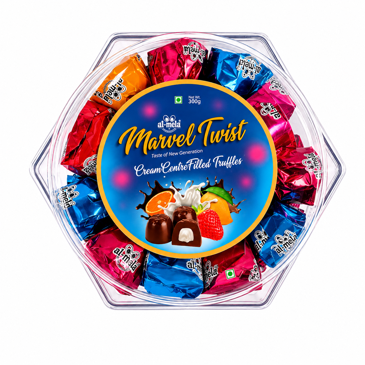 Marvel Twist Hexagon Collector Tin
